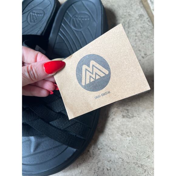 Malibu Sandals ZUMA NYLON BLACK new with tags multiple sizes - Picture 5 of 16